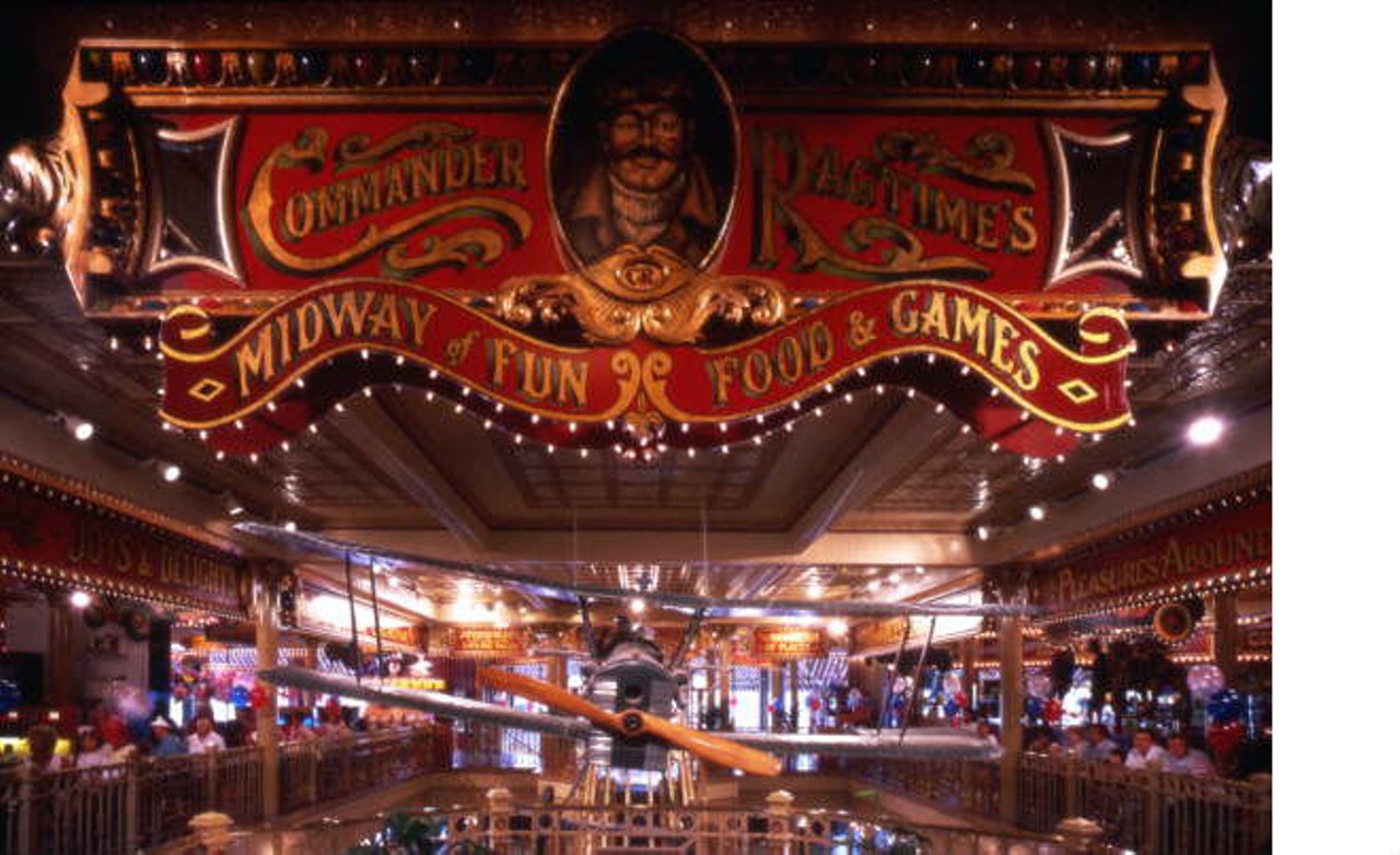 Commander Ragtime's Midway and Arcade. Photo via Florida Memory.