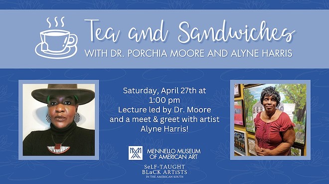 Tea and Sandwiches with Dr. Porchia Moore and Alyne Harris