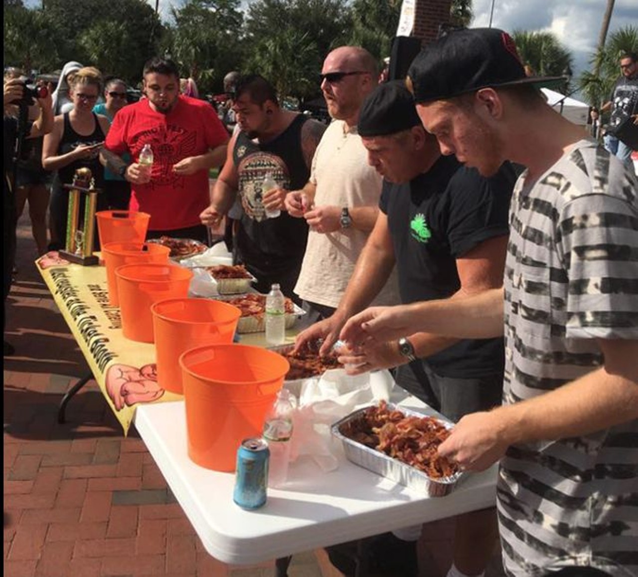 Saturday, Sept. 30 
DeLand Bacon and Brew Fest
Sample bacon-infused treats from several different restaurants while sipping beer from 35 different breweries.
1 pm - 7 pm; Earl Brown Park, 750 S Alabama Ave, DeLand; $15 - $60; (386) 316-2959 baconandbrewfestdeland.com/
Photo via baconandbrewfestdeland.com