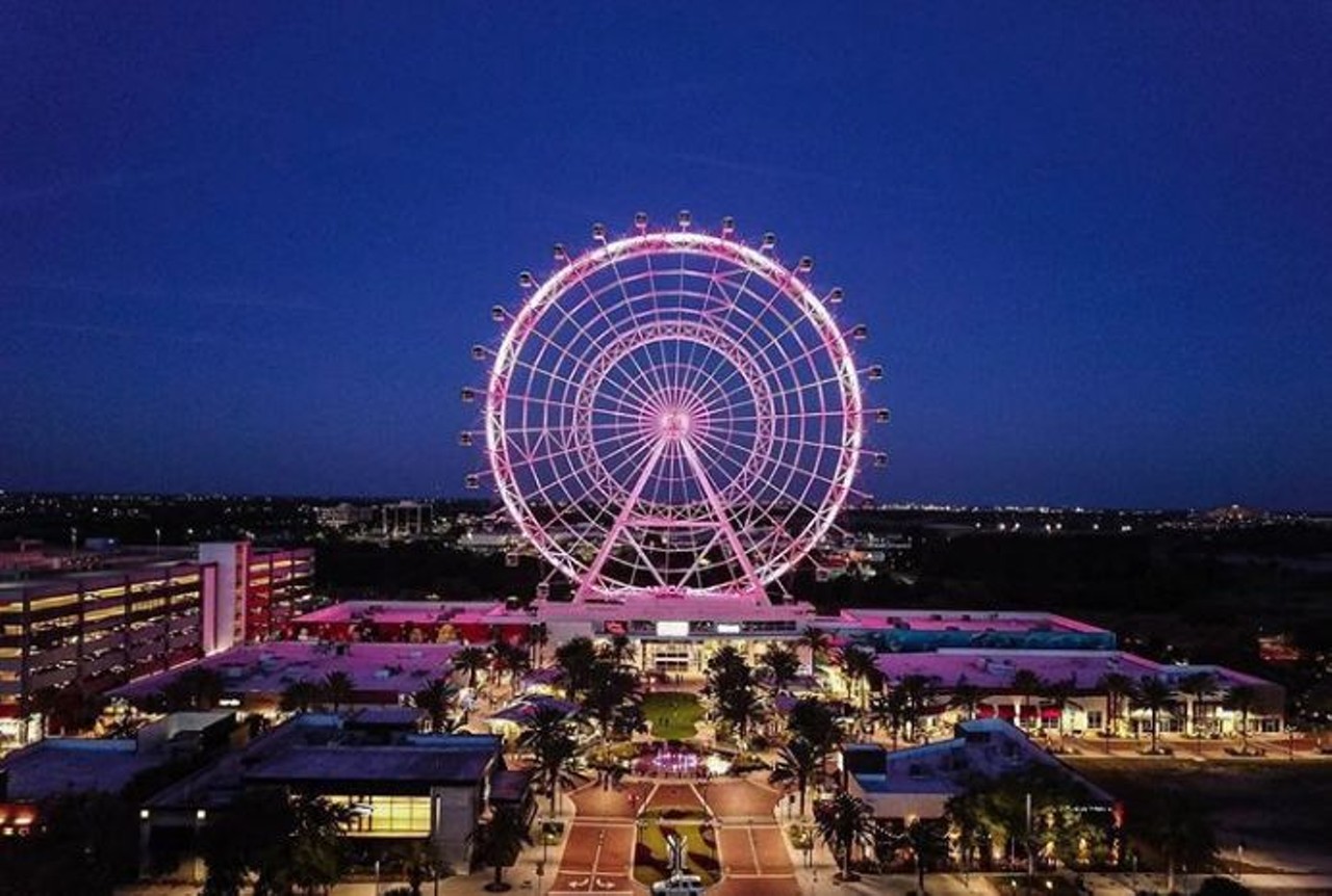The Orlando Eye
8401 International Dr #100, 407-270-8644, The Orlando Eye  
Fee: yes
The rocket going up won&#146;t be the only view you get from here. This oversized ferris wheel goes 400 feet in the air and gives you a 360 degree view of the city. Just make sure to plan it right so you&#146;ll be at the peak in time for lift off.
Photo via the orlandoeye/Instagram