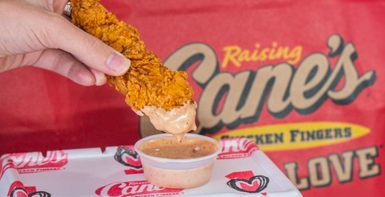 Raising Cane's
8170 W. Irlo Bronson Memorial Highway | 12040 Pioneers Way
The beloved Louisiana-style fast food chain, known for its chicken fingers and signature Cane's sauce, has opened not one, but two new Orlando area locations since the start of this year.