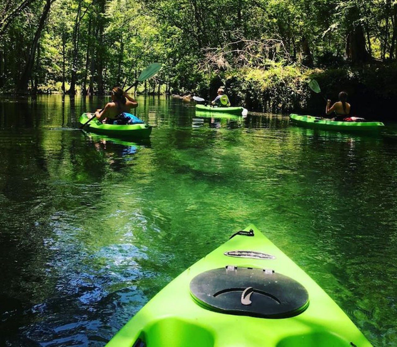 Juniper Springs Recreation Area | Ocala National Forest
Place to rent: Juniper Springs Recreation Area 
352-625-2808, 26701 E. Highway 40, Silver Springs
Estimated driving distance from Orlando: about 1 hour 20 minutes
If you canoe down the 7-mile stretch down Juniper Run, it&#146;ll take you through the Juniper Prairie Wilderness. You might see some cute otters, but you might want to watch a bit more closely for gators that might be lurking in the shallow water. For $35 plus tax, in addition to a $25 refundable deposit, you can rent a canoe for the day. Shuttle services to help with transporting the equipment back to the rental site are also included in the price.
Photo via theabercrombieteam/Instagram