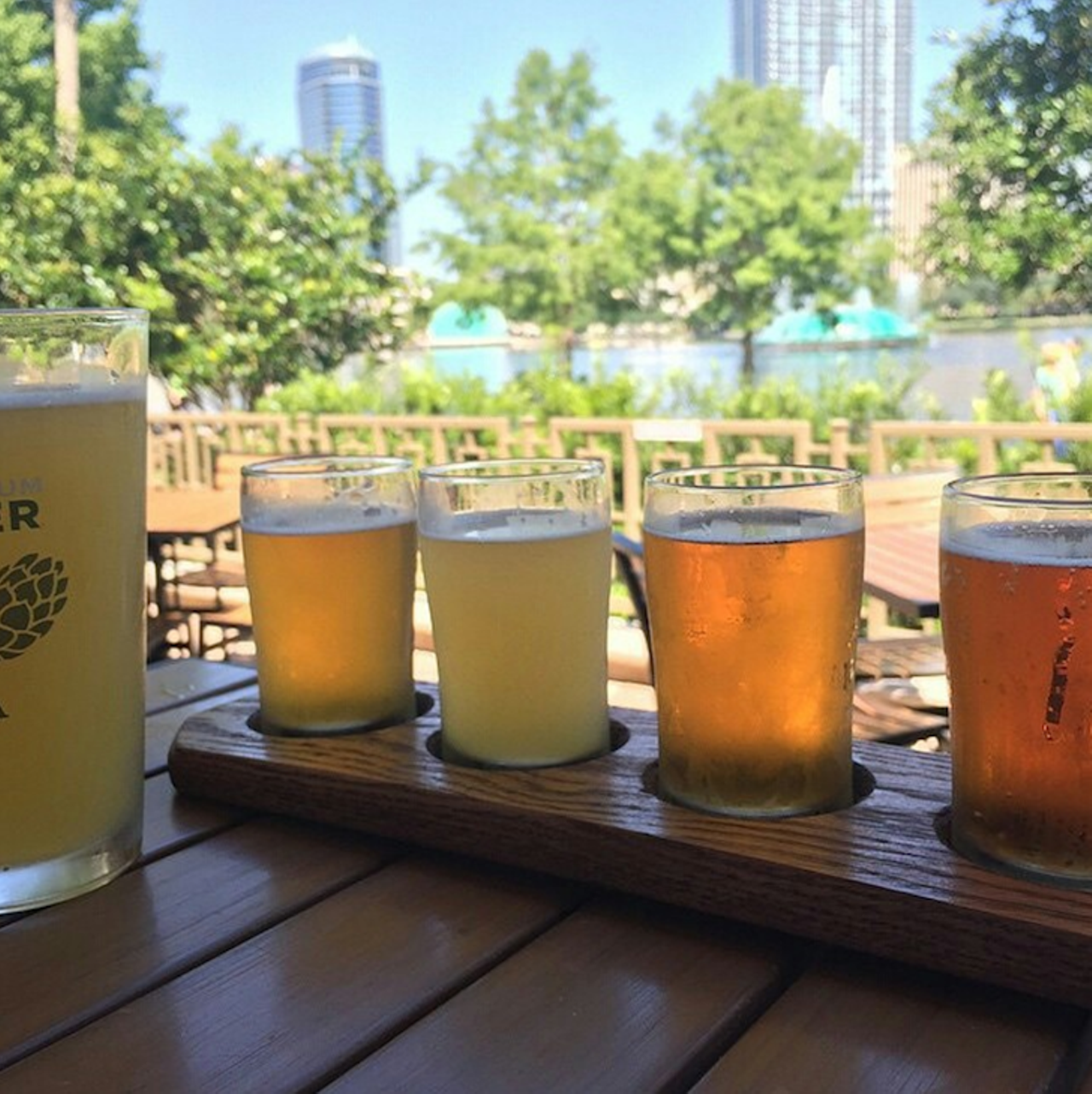 World of Beer
Multiple Locations 
You're not going to find a better view of Lake Eola and beer pairing. This craft beer chain has multiple friendly and laid-back locations in Orlando, but the downtown spot is truly awesome. Stop in for happy hour Monday through Friday 3 p.m. to 7 p.m. and Saturday and Sundays from 10 p.m. to close for $5 tavern shares and $4 drafts. 
Photo via lakeeola/ Instagram