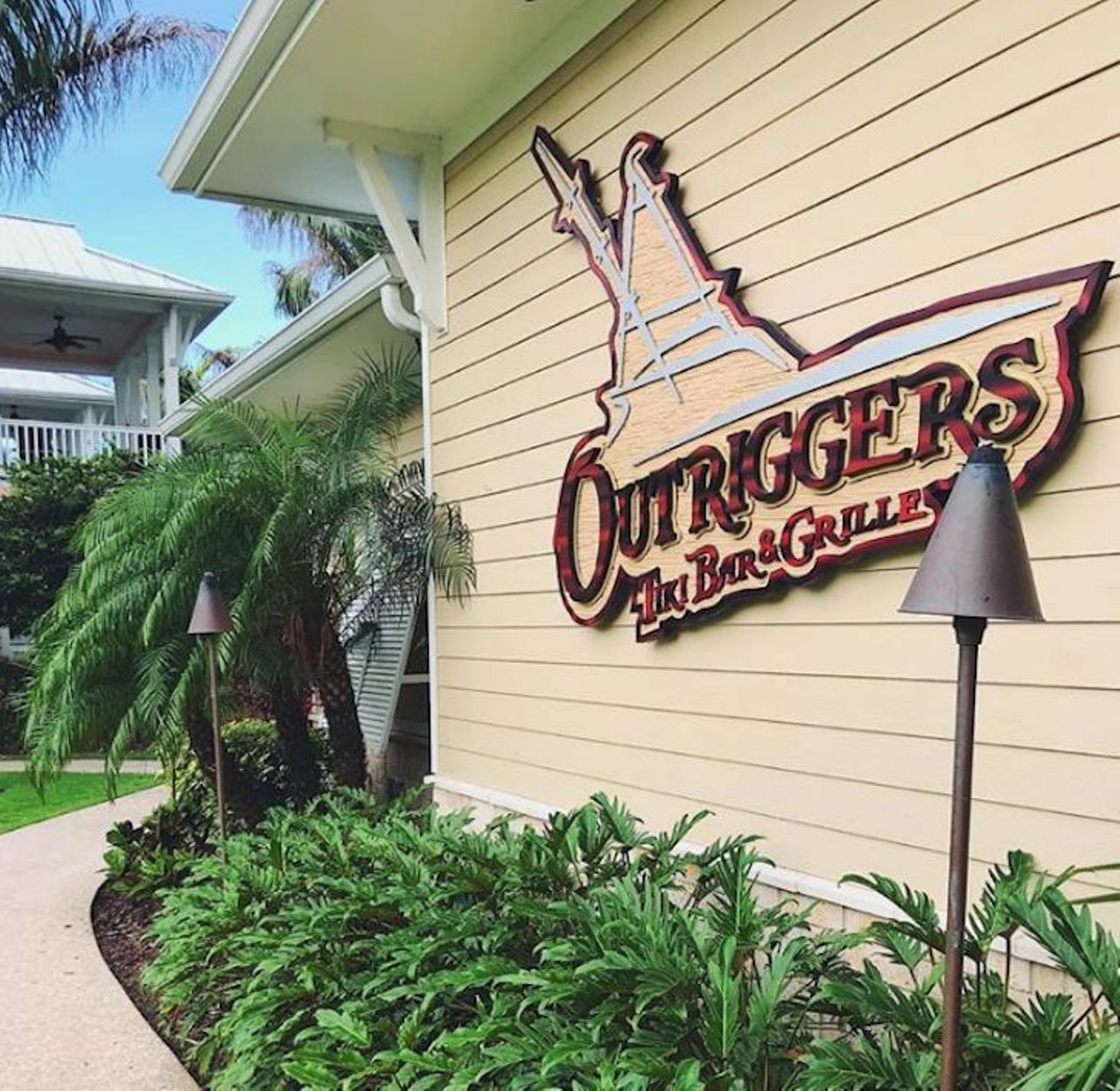
Outriggers Tiki Bar and Grille
200 Boat Yard St, New Smyrna Beach; 386-428-6888
Get the full oceanside experience at this seafood restaurant on the New Smyrna Marina. Outriggers prides itself on being one of the only restaurants in Central Florida that has a license to buy fresh fish from the docks. They also provide an &#147;extensive drinks menu.&#148;
Photo via Outriggers Tiki Bar and Grille/Facebook