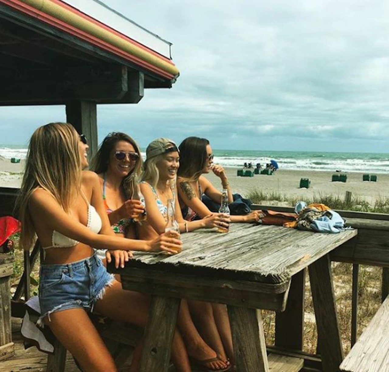 Grab some brews at the Beach Shack
42906, 1 Minutemen Causeway, Cocoa Beach, FL (321) 783-2250 
While Beach Shack does not offer food, it is admired by locals and out-of-towners, or &#147;shoobies,&#148; for dishing up cold drinks, live music and a front row seat for the beach. Any fan of blues, booze and beaches will be treated like a local here - you don&#146;t have to be from Cocoa to enjoy the festivities. 
Photo via broshark/Instagram