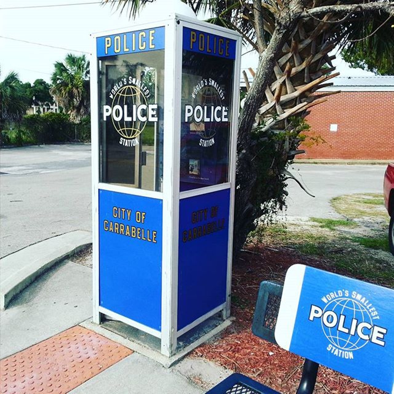 World's Smallest Police Station
1001 Gray Avenue, Carrabelle
Who knew that Florida was home to the world's smallest police station? Take a nice drive over to Carrabelle to witness its teeny cop headquarters.
Photo via dvdmc7 on Instagram