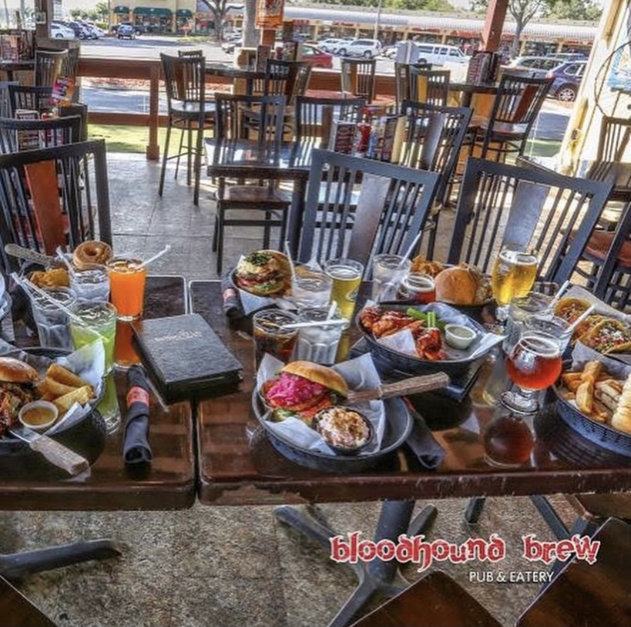 Bloodhound Brew Pub and Eatery 
5801 Conroy Rd, Orlando, FL 32835, (407) 578-5711
Home of the Dynamite Dog Challenge, Bloodhound is the perfect place to enjoy live music in a comfortable patio area. 
Photo via Bloodhound Brew Pub and Eatery/Instagram