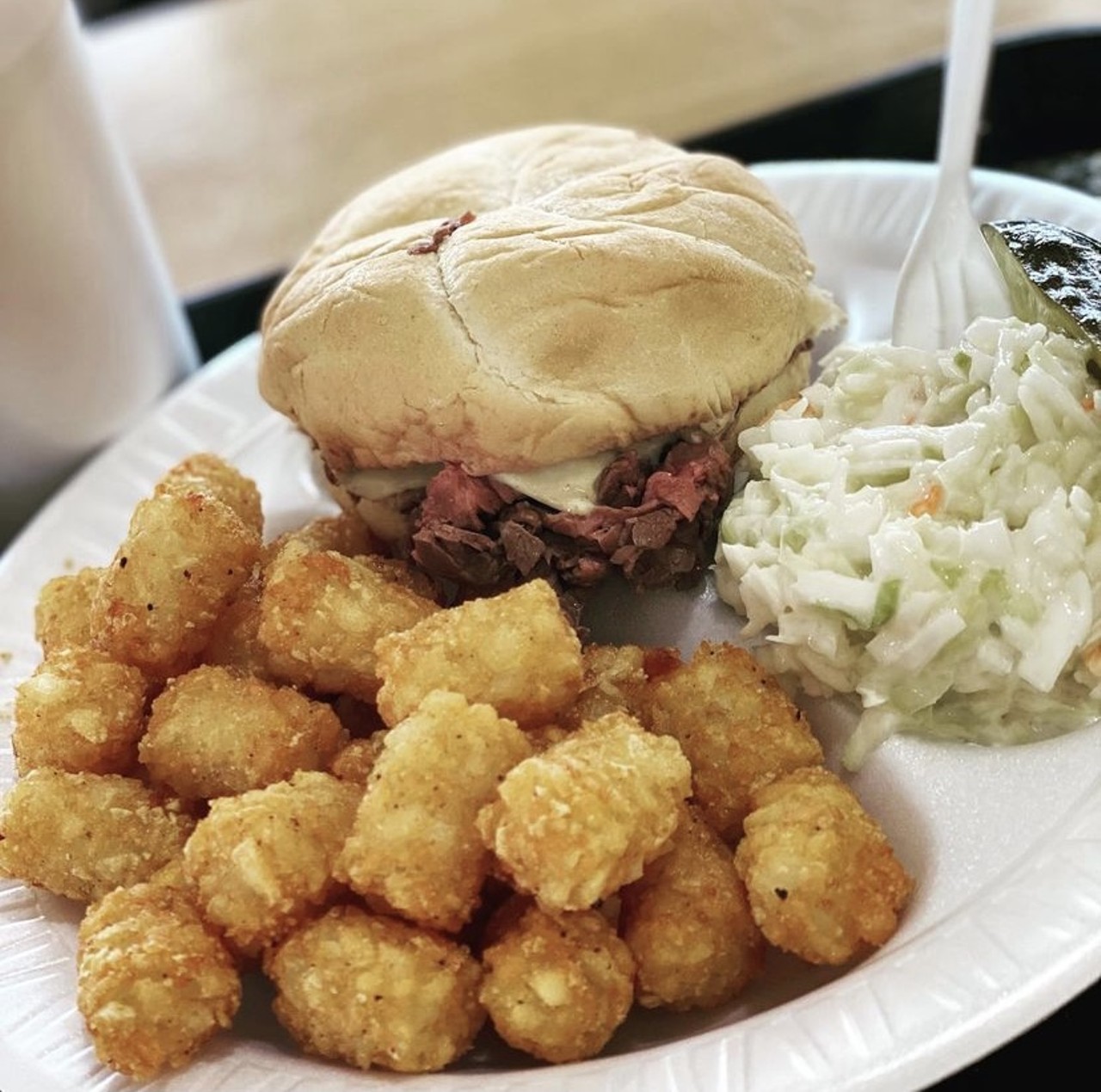 Beefy King 
424 North Bumby Avenue
Orlando, FL 32803, (407) 894-2241
Beefy King has been serving beef sandwiches for over 40 years. If you are looking for a delicious and simple bite you can get their 2 meat combo sandwiches for only $8.50.
Photo via Beefy King/Instagram