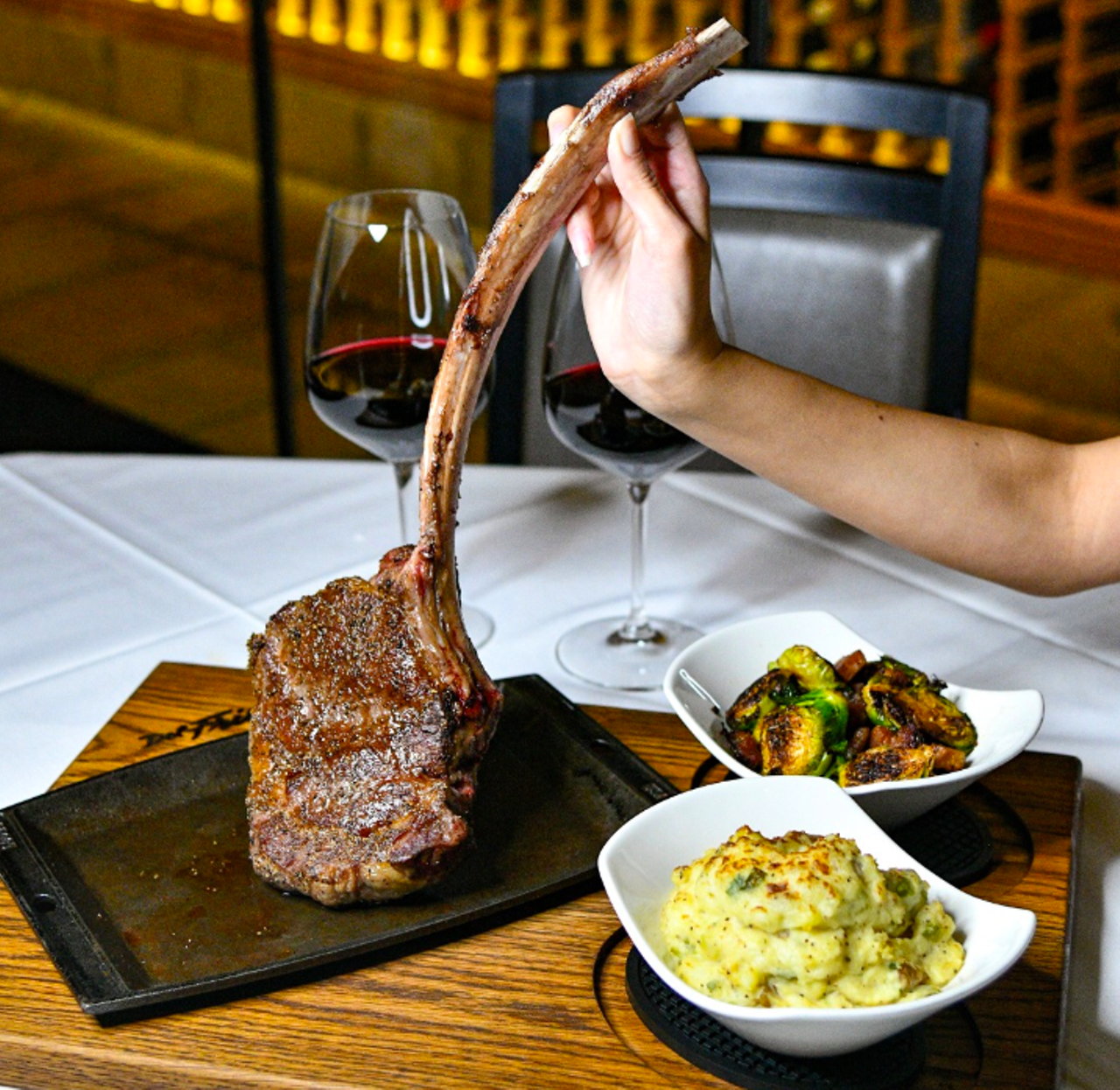 Del Frisco's Double Eagle Steakhouse
9150 International Drive, Orlando
Del Frisco's Double Eagle Steakhouse is a great pick for steak, seafood and traditional classic all-American food.