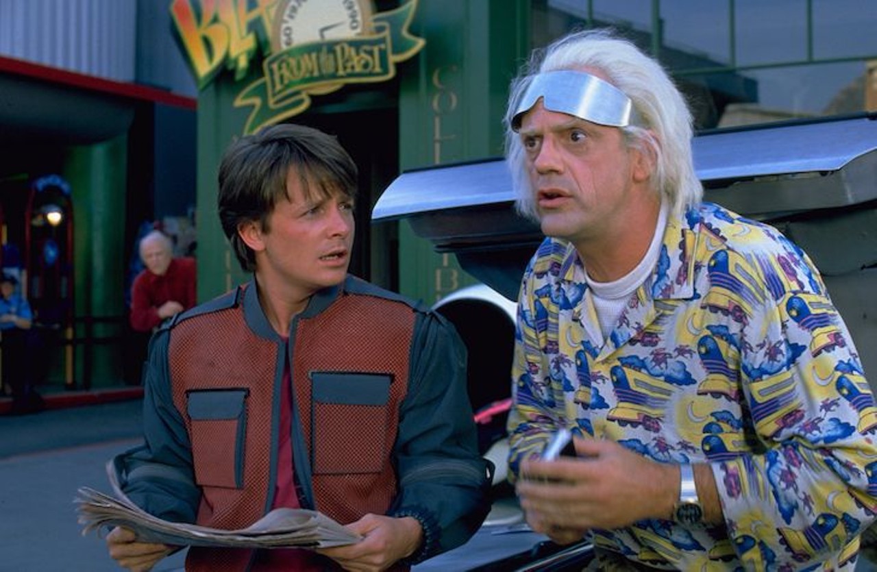 Back to the Future Trilogy
June 17 | 4 pm | Garden Theatre, 160 W. Plant St., Winter Garden | $8-$18 
You don&#146;t have to reach 88 miles per hour to time-travel back to the &#145;80s if you want to watch the Back to the Future movies in theaters. The whole trilogy is coming to the Garden Theatre as part of its Big Screen Binge Saturdays series. You can either purchase a ticket for one of the individual movie showings, or a pass to experience the whole trilogy back-to-back. Part I starts at 4 pm, Part II at 6:30 pm, and Part III at 8:45 pm.
Photo via Universal Pictures