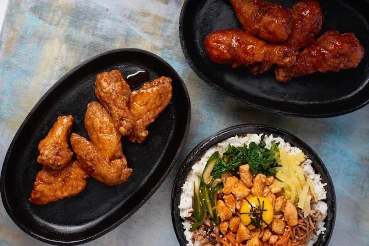 Bonchon
5475 Gateway Village Cir., (407) 270-8565
Besides deliciously sticky Korean wings, Bonchon also features bibimbap bowls, fried rice, pork belly buns, Korean tacos, kimchi coleslaw and more. It is, without a doubt, the best Korean fried chicken chain there is.
Photo via Bonchon/Facebook