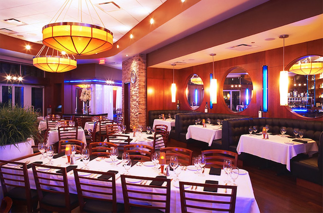 Ocean Prime
7339 W. Sand Lake Rd. West Orlando, FL 32819,(407) 781-4880; $$$
Cut from the fold created by Cameron Mitchell, this modern American restaurant offers an extensive wine list to pair with its variety of seafood and steak options. If you&#146;re not into the surf n&#146; turf feel, Ocean Prime also offers sushi, shellfish cobb salad and decadent desserts if you just can&#146;t wait  until after dinner. 
Photo via Ocean Prime
