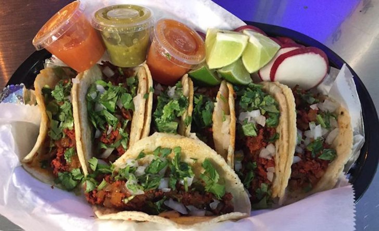 L.A. Tacos
1404 E. Silver Star Road, Ocoee, 407- 715-9496
If you&#146;re looking for California-style tacos that lives up to the west coast flavor, LA Tacos might be just what you need. Each taco is served on handmade tortilla with lots of lime wedges for extra flavor.
Photo via L.A. Tacos/Facebook
