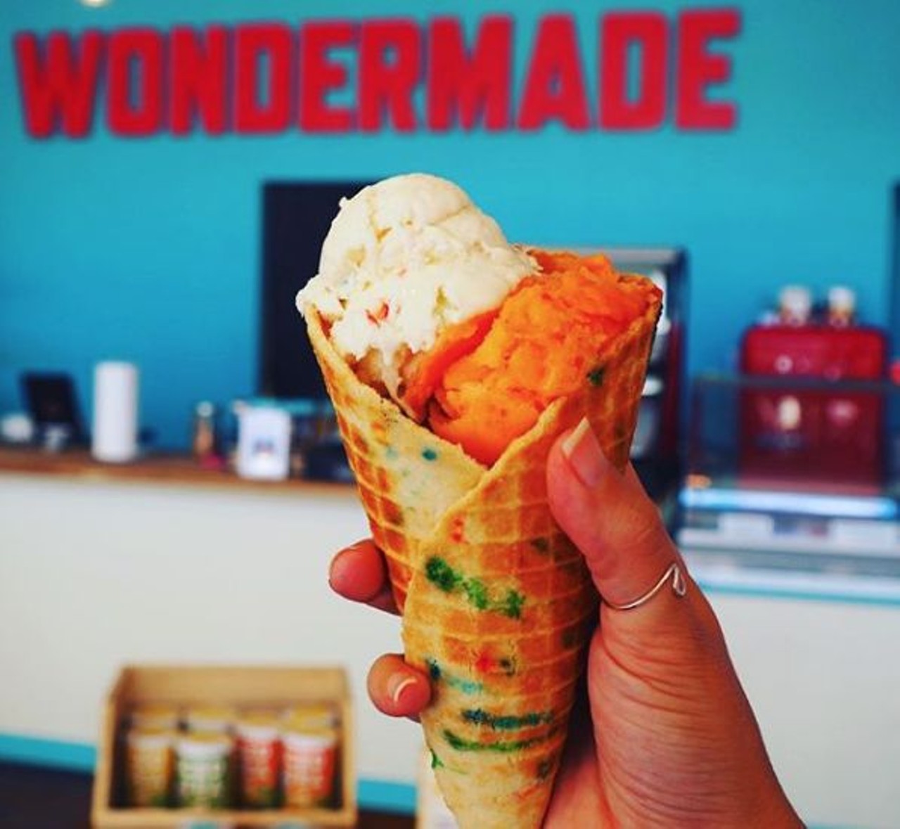 Wondermade Caf&eacute;
214 E. First St., Sanford, 407-205-9569
Marshmallow lovers, meet your match. This unique caf&eacute; puts the dessert on a stick, in a s'more or in a cup of hot Lineage coffee. 
Photo via sibilaman/ Instagram