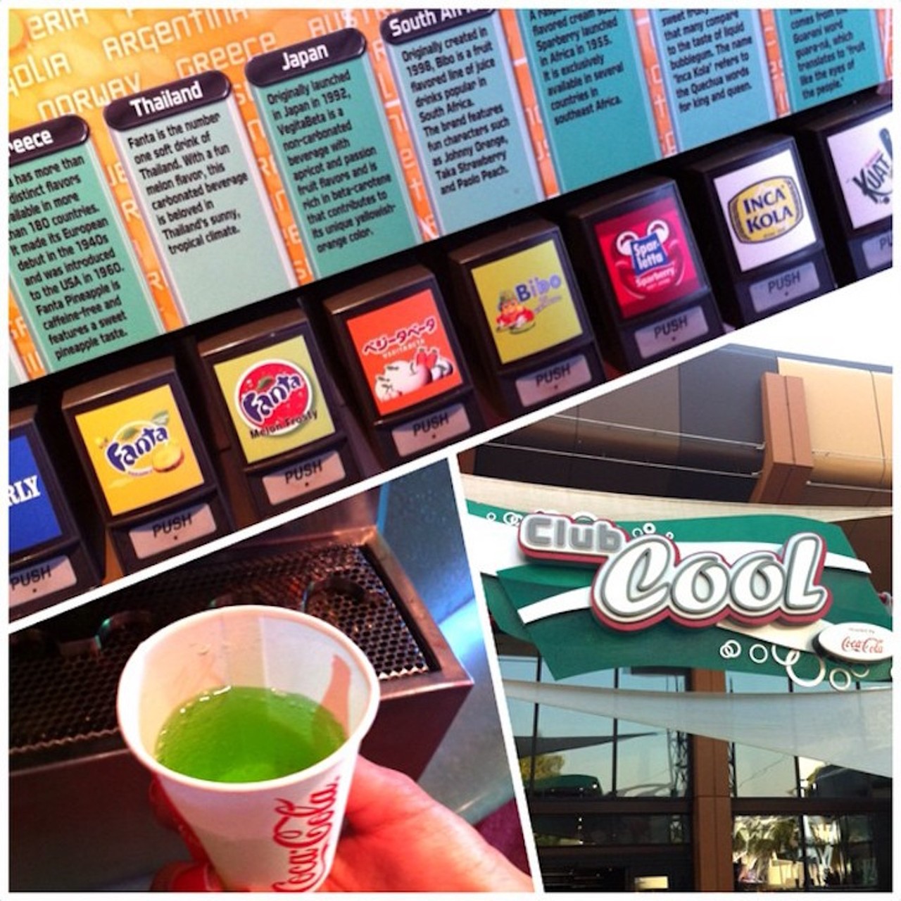 Try Beverly
You haven&#146;t truly experienced Epcot until you&#146;ve tried the odd, disgusting Beverly beverage at Club Cool. The Italian soda will make you question why it ever should exist and how this can still be a thing even while other sodas have failed. 
Photo via meudestinoorlando/Instagram