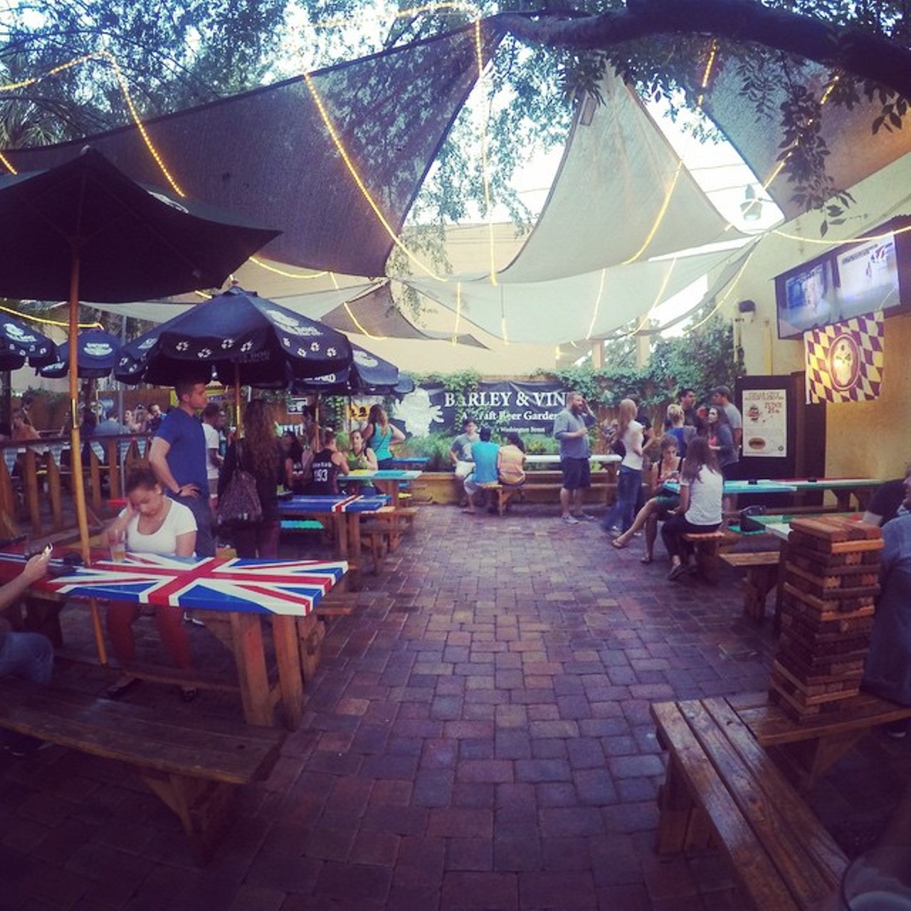 Barley & Vine Biergarten
2406 E. Washington St., 407-930-0960
Monday-Friday, 4 p.m. to 7 p.m.
Over-exasperated workers of Orlando, get your beer here. Almost too appropriately, they&#146;re offering the Founder&#146;s All Day IPA for $3 all day, every day, but also on weekdays from 4 p.m. to 7 p.m., Barley & Vine serves Goose Island Wheat Ale for $3.
Photo via Orlando Weekly
