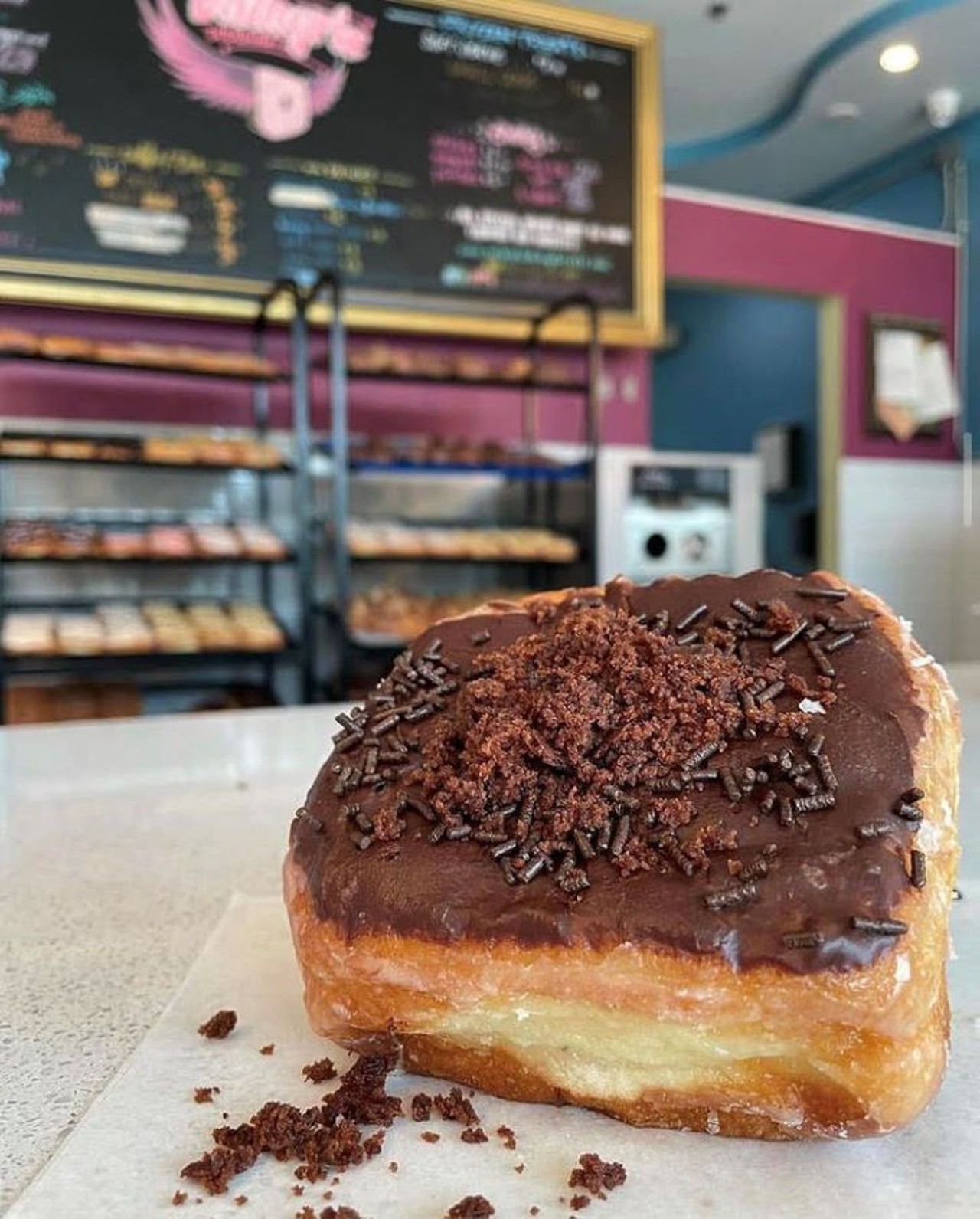 Valkyrie Doughnuts 
12226 Corporate Blvd.
Valkyrie Doughnuts has been creating egg-free, dairy-free, and vegan-friendly donuts since 2015. Their &#147;fluffy and monstrous&#148; doughnuts are so good that their recipe has been patented. 
Photo via Valkyrie Doughnuts/Instagram