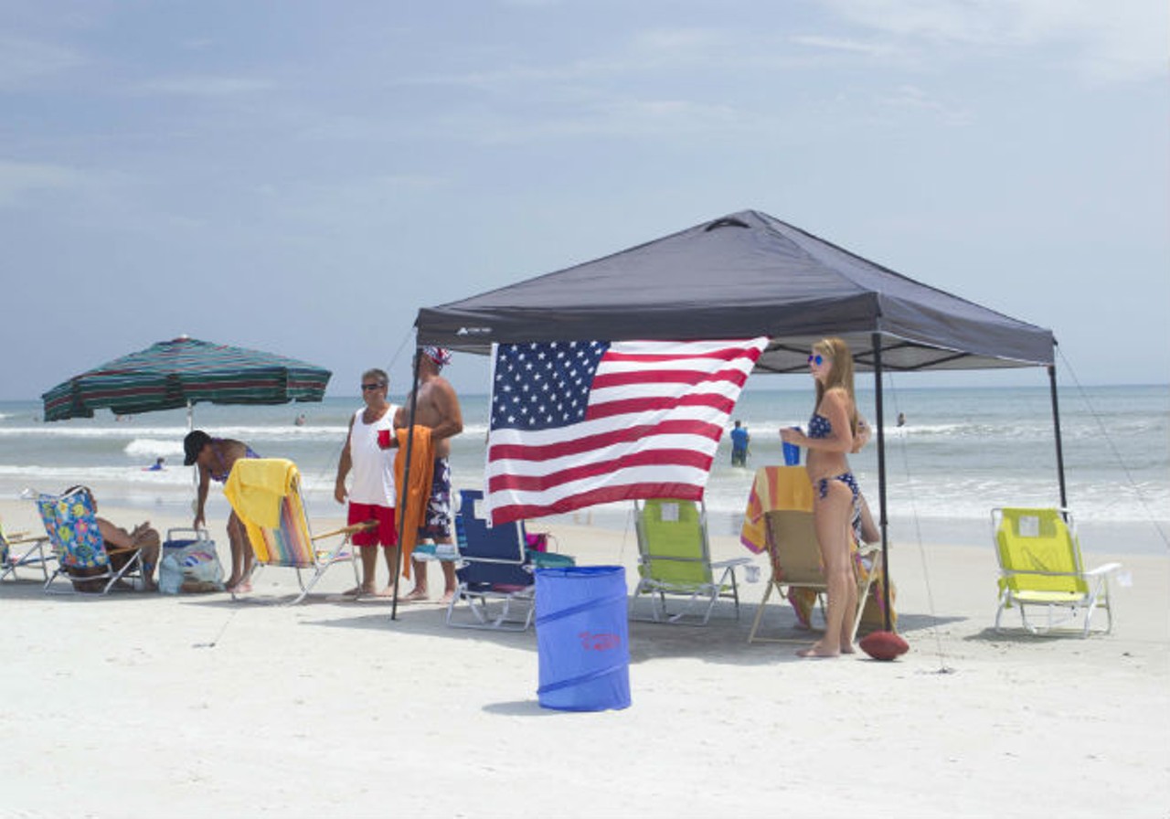 The 4th of July in Daytona Beach was exactly how you'd imagine it