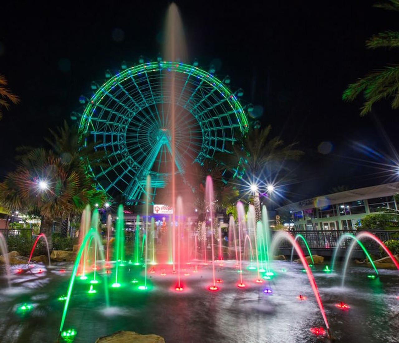 Holidays on the &#147;I&#148;
8401 International Dr #100; 866-228-6438 
I-Drive isn&#146;t just for tourists to enjoy during the holidays, and if you were ever dragged to the Orlando eye or Fun Spot on a family day, then you know what we mean. Take the fam on a North Pole express train or take them to one of the many I-Drive restaurants for a break from the holiday cheer. Snag a picture with the man in red (Santa, that is) on weekdays from 5 to 9 p.m. and from noon to 9 p.m. on weekends. Prices start at $20 and increase with admission to the Orlando Eye.
Photo via the Orlando Eye