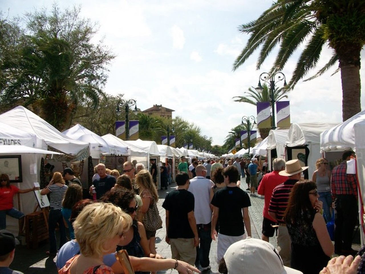 March 23Uptown Art Expo 
Exhibitions from fine artists and chalk street artists, as well as live music, food and other vendors. 10 am-7:30 pm; Cranes Roost Park, 274 Cranes Roost Blvd., Altamonte Springs; free; 407-571-8863; uptownartexpo.com
Photo via Facebook/Uptown Art Expo