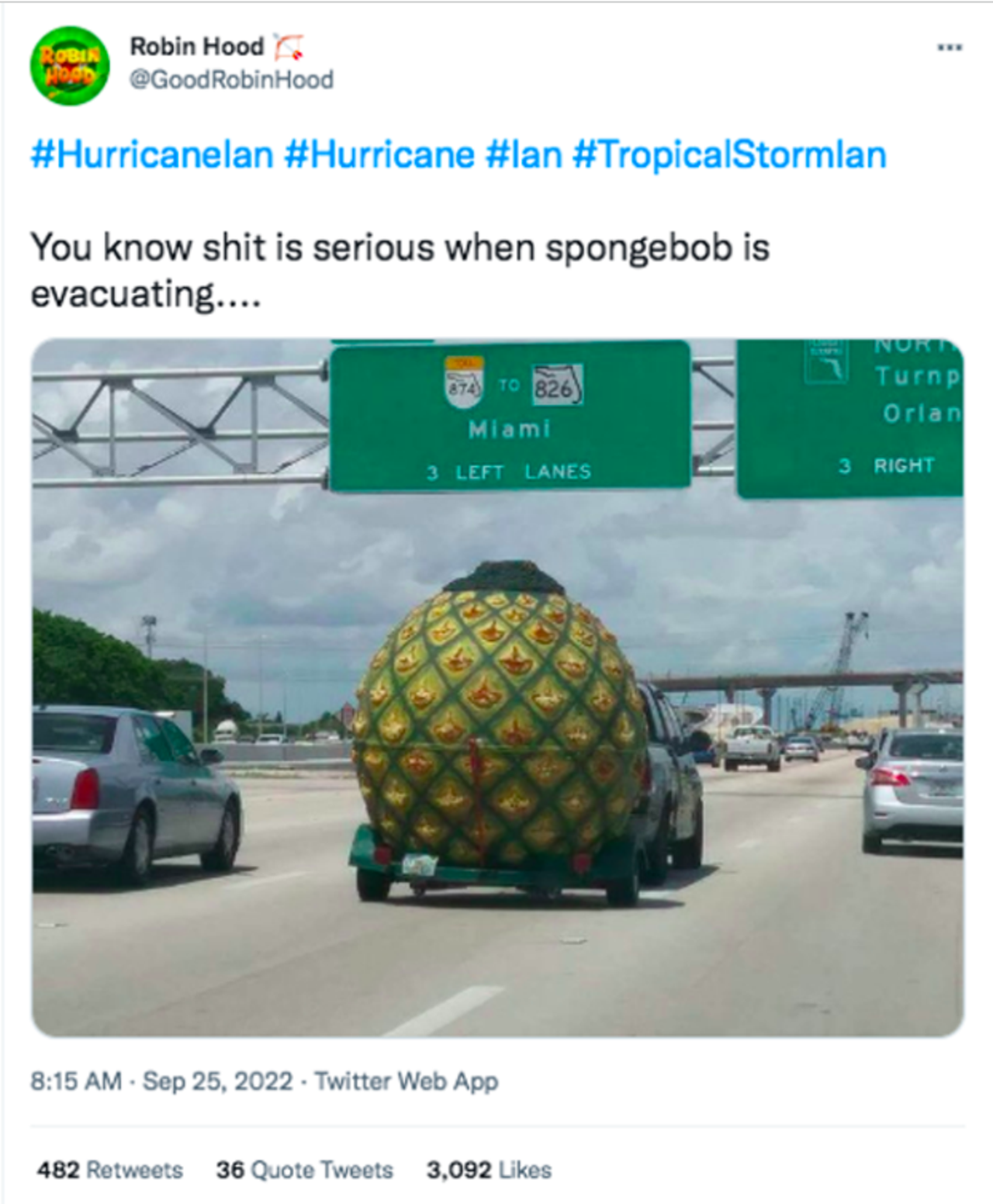 The best Hurricane Ian jokes and memes are already here