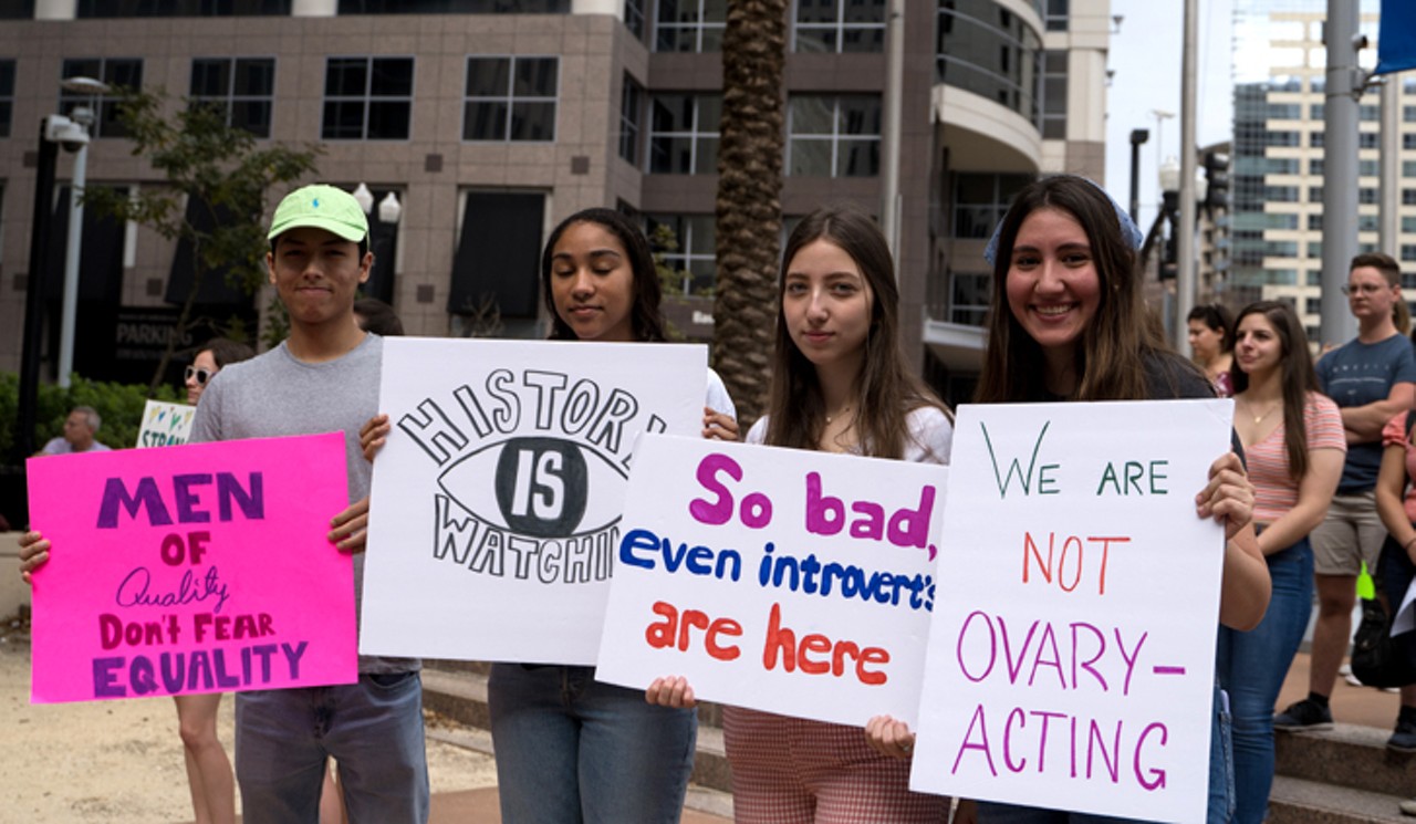 The best signs and most passionate protesters at Sunday's Orlando Women's March