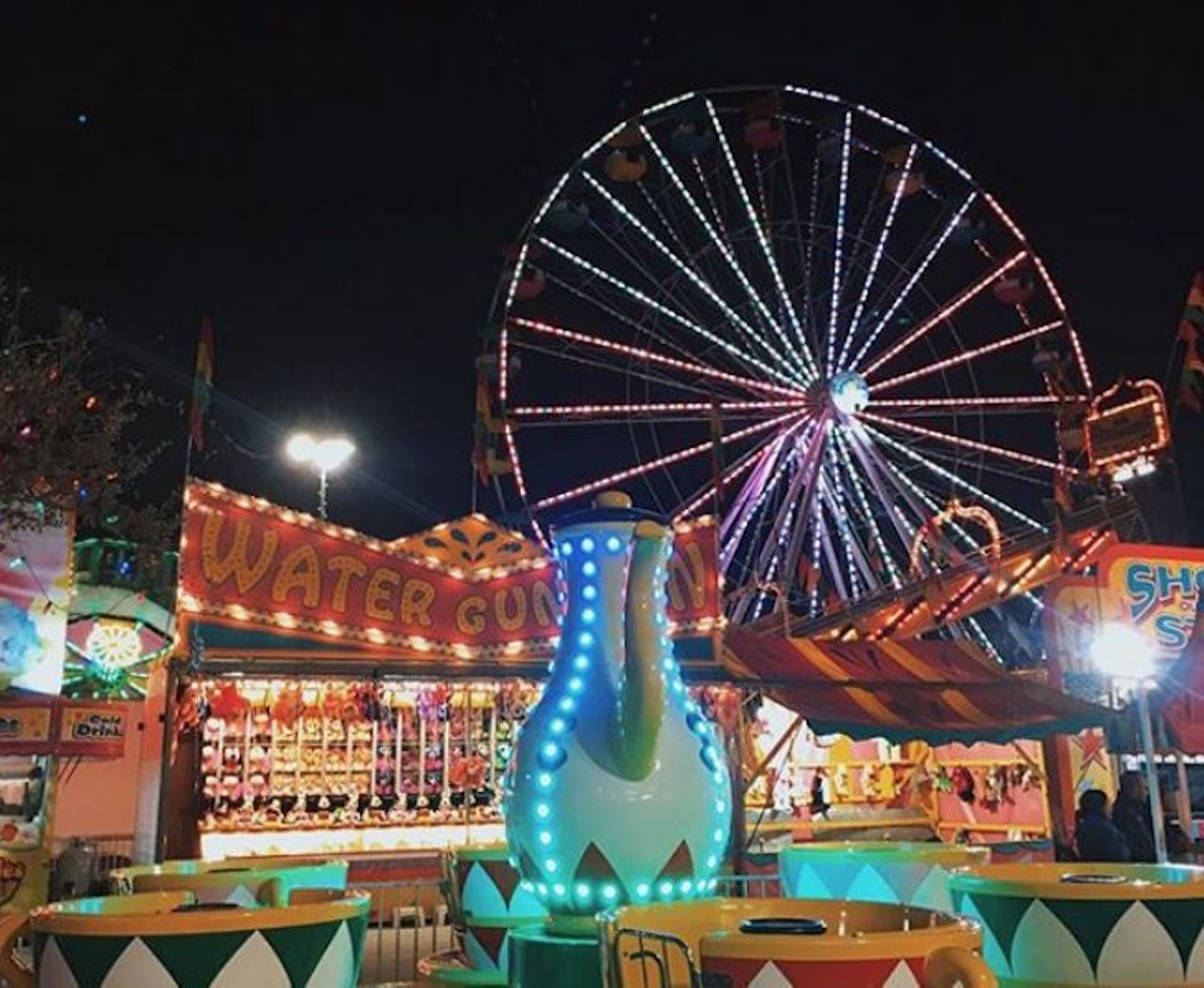 Santa&#146;s Winter Wonderland Village  
413 N. Alafaya Trail
Dec. 7-Jan. 6 2019
It&#146;s not officially Christmas until you take the family to the carnival. Bask in all of the holiday food, amusement park rides, and Christmas lights the village has to offer.
Photo via Orlando Weekly