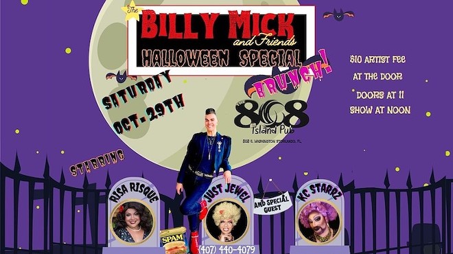 The Billy Mick and Friends Halloween Variety Show and Brunch