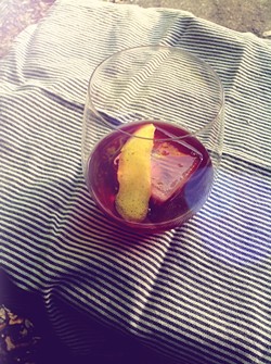 The Boulevardier, remixed. - photo by Jessica Bryce Young