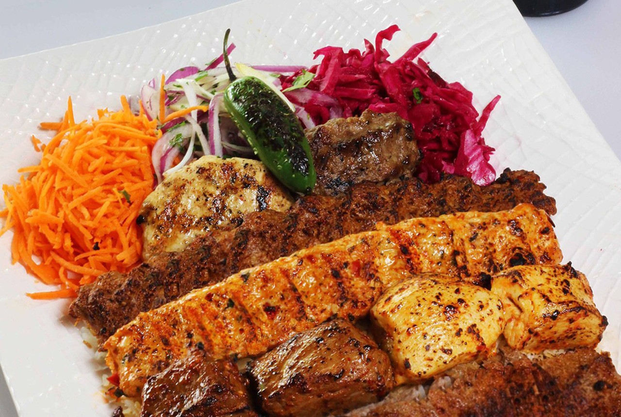 Bosphorous Turkish Cuisine  
6900 Tavistock Lakes Blvd., 407-313-2506
Walking through the doors of Bosphorous Turkish Cuisine will warm any cold heart with their Turkish hospitality, ebru paintings, silk carpets. The aroma of saut&eacute;ed veggies and feta cheese will have you drooling, but a taste of the Halal meats and spicy kebabs will leave any growling stomach satisfied.
Photo via Bosphorous Turkish Cuisine/https://www.bosphorousrestaurant.com/