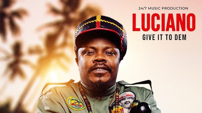 Luciano is one of the headliners at the Florida Jerk and Music Festival on Sundy