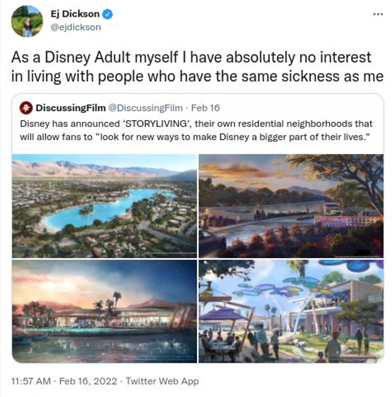 The funniest reactions to Disney's planned, immersive residential 'Storyliving' community