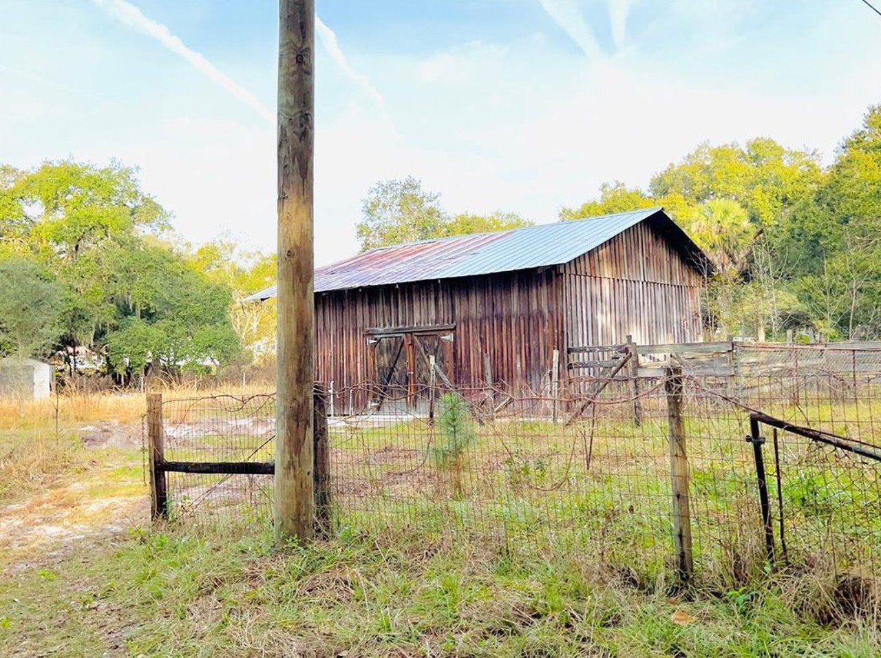The rural dome home in Clermont is a fixer-upper on a large piece of land