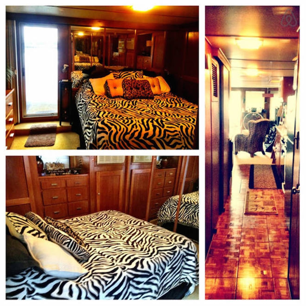Rebecca will rent you her 62-foot-long luxury houseboat on Lake Monroe in Sanford for $175 per night.