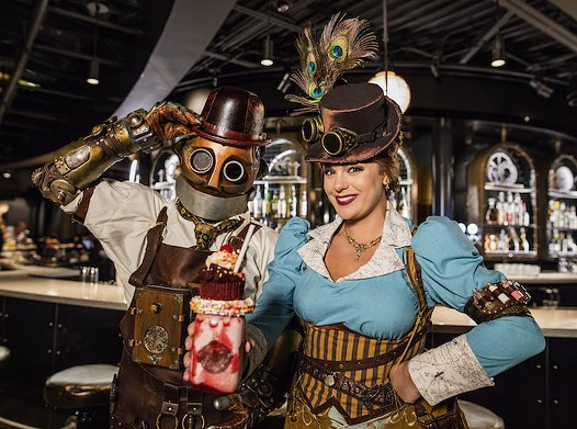 Universal Orlando&#146;s newest immersive dining experience &#150; The Toothsome Chocolate Emporium & Savory Feast Kitchen &#150; is now officially open at Universal CityWalk with a diverse, radically innovative menu that also raises the art of chocolate to an entirely new level.
 
The Toothsome Chocolate Emporium is unlike anything ever created at Universal Orlando.  The 19th Century Steampunk-themed restaurant offers guests a unique dining experience that offers something for everyone. 
 
Guests can enjoy everything from twists on classic steaks, seafood and pasta entrees to gourmet burgers and sandwiches to an &#147;all-day brunch&#148; menu featuring French toast, crepes and more. Guests can also satisfy their sweet tooth with an incredible dessert selection that includes artisan milkshakes topped with delicious items such as Key Lime Pie, Red Velvet cupcake and chocolate-covered bacon &#150; as well as a variety of sundaes and additional sweet treats that are a chocolate-lovers dream. For more information, visit www.universalorlando.com.