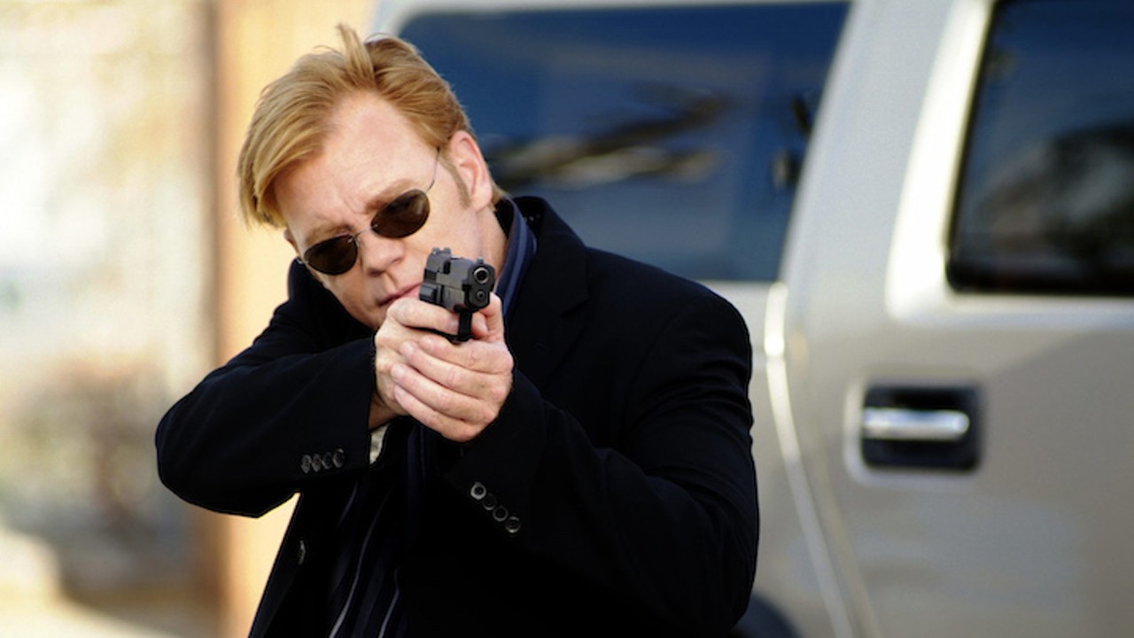 8: CSI Miami&#146;s Horatio Caine
The man. The legend. The force behind one of the most iconic internet memes from way back when. The police lieutenant&#146;s &#147;Shades of Justice,&#148; as his online admirers call them, pair well with the most ridiculous of remarks. Crime scenes are dramatic enough without his pun-y one-liners, but we don&#146;t want to imagine a world without them.
Photo via CBS