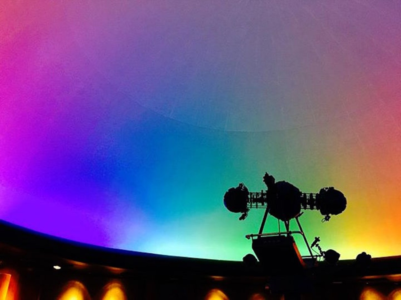 10. The Seminole State Planetarium
Humans are only a blip on the vast calendar of the Cosmos. We might as well make the most of it. You can use that line. 
Photo via tainosha/Instagram