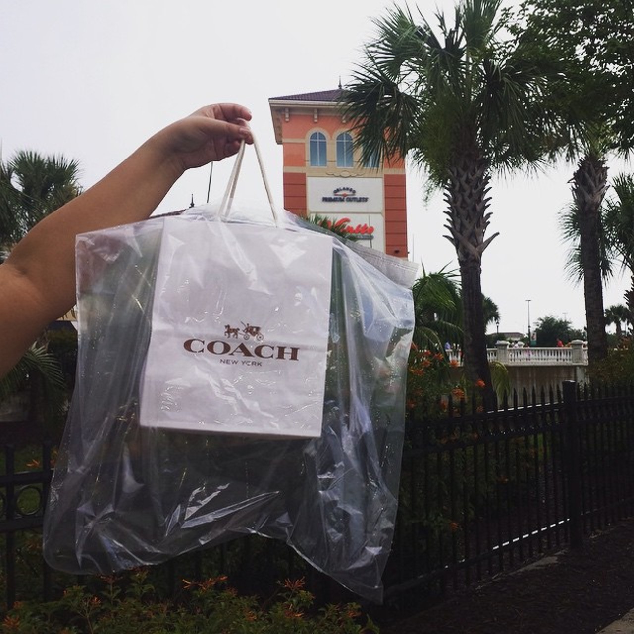 #onlyinorlando will they give you a poncho for your shopping bag. Instagram: inspiredappetit