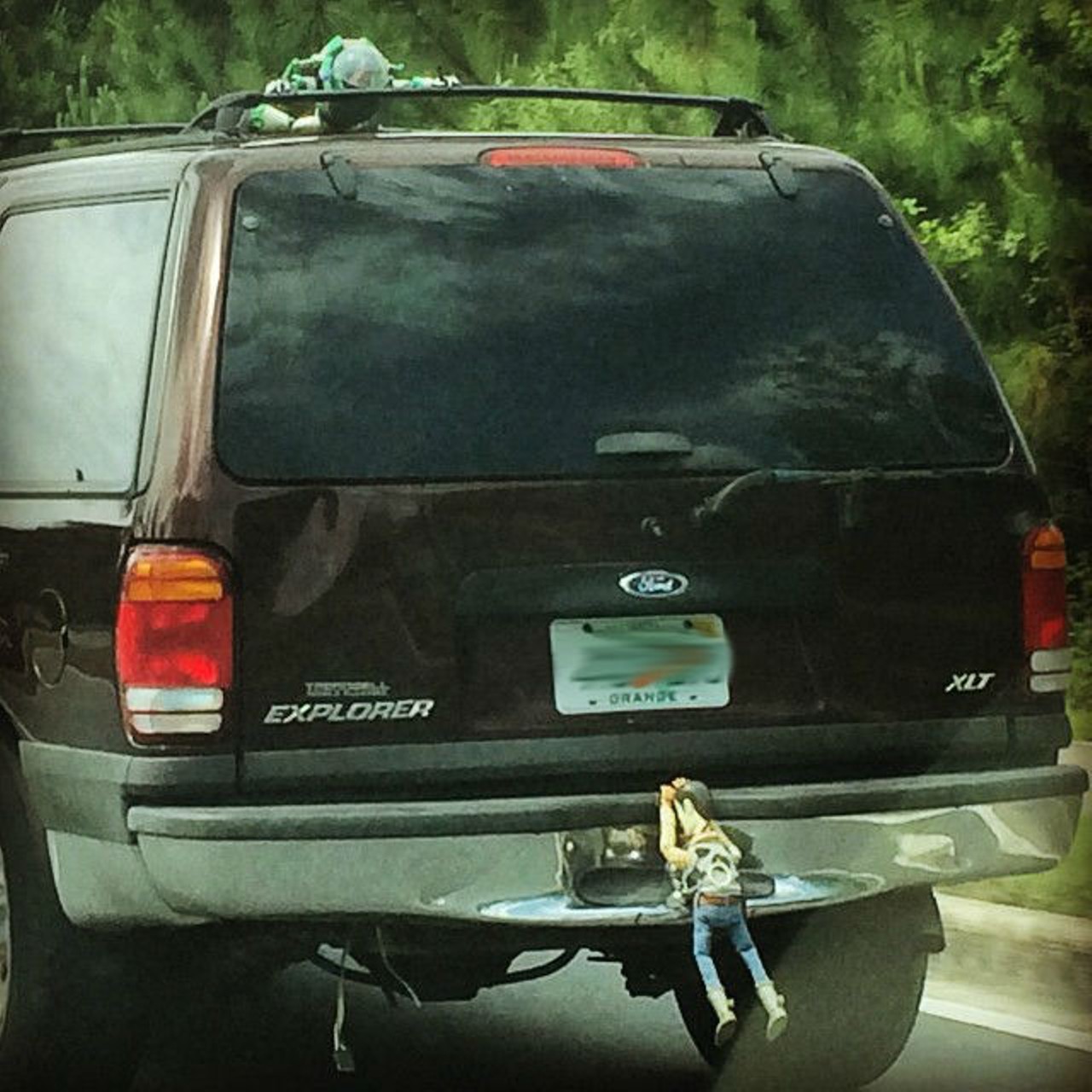 #onlyinorlando would Woody be haning on for dear life.  Instagram: laceymatherne