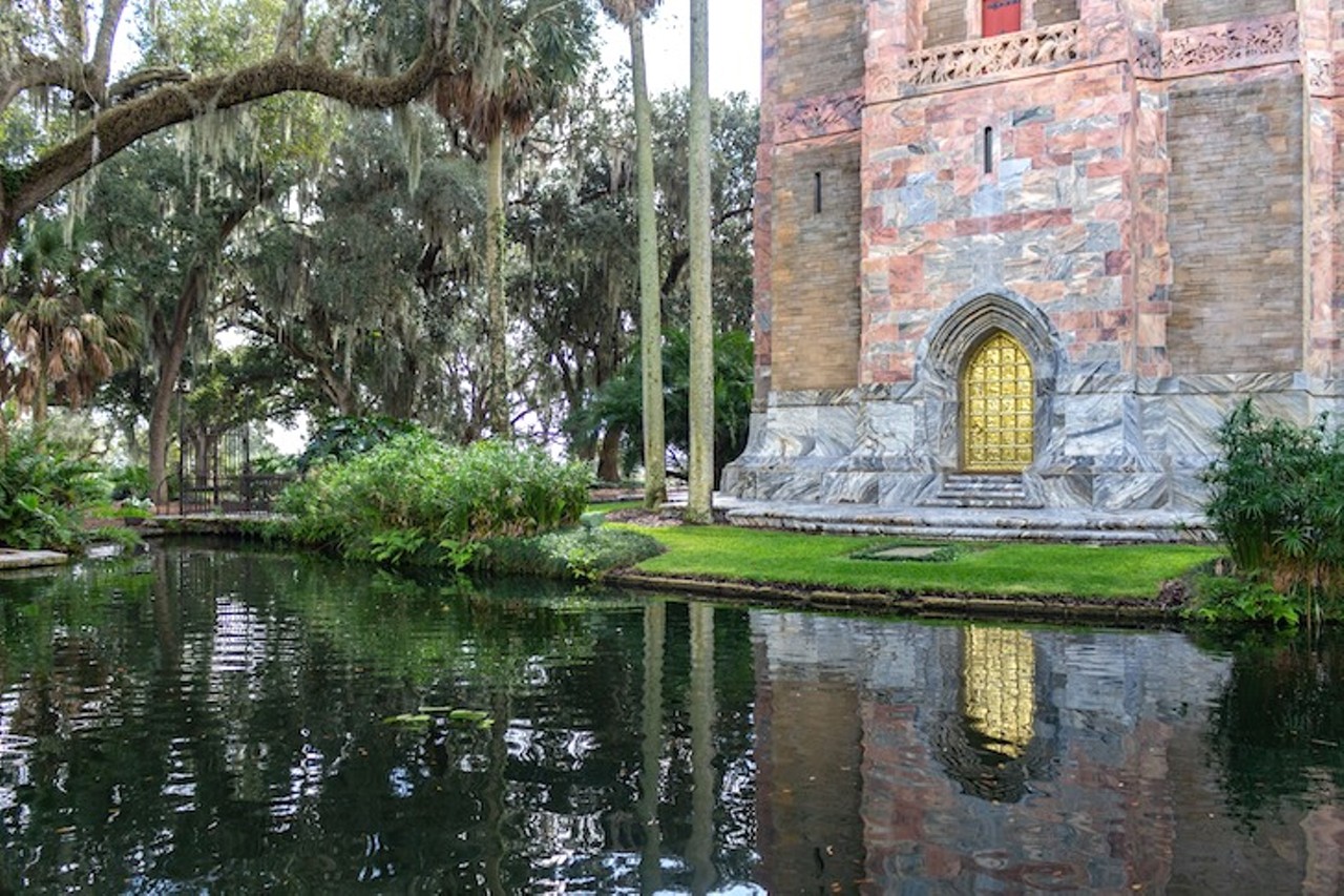 Bok Tower Gardens 
1151 Tower Boulevard, Lake Wales, FL 33853, 863-676-1408
Visit the gardens open from 9 a.m. to 6 p.m. daily. The Blue Palmetto Cafe is accepting online orders and the shop at the Bok is also open now. Face masks are required when visiting the gardens and are encouraged when in all interior spaces. 
Photo via Bok Tower Gardens/Facebook