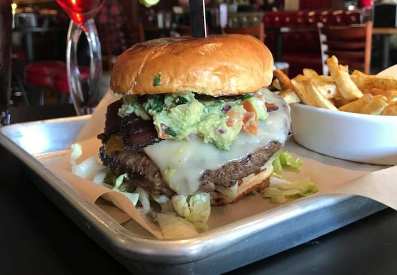 Hamburger Mary&#146;s
110 W. Church St. 
Topped with creamy guacamole, bacon and pepper-jack cheese, this enormous Guacamole BJ Burger is sure to satisfy any greasy craving. 
Photo via Hamburger Mary&#146;s San Francisco/Facebook
