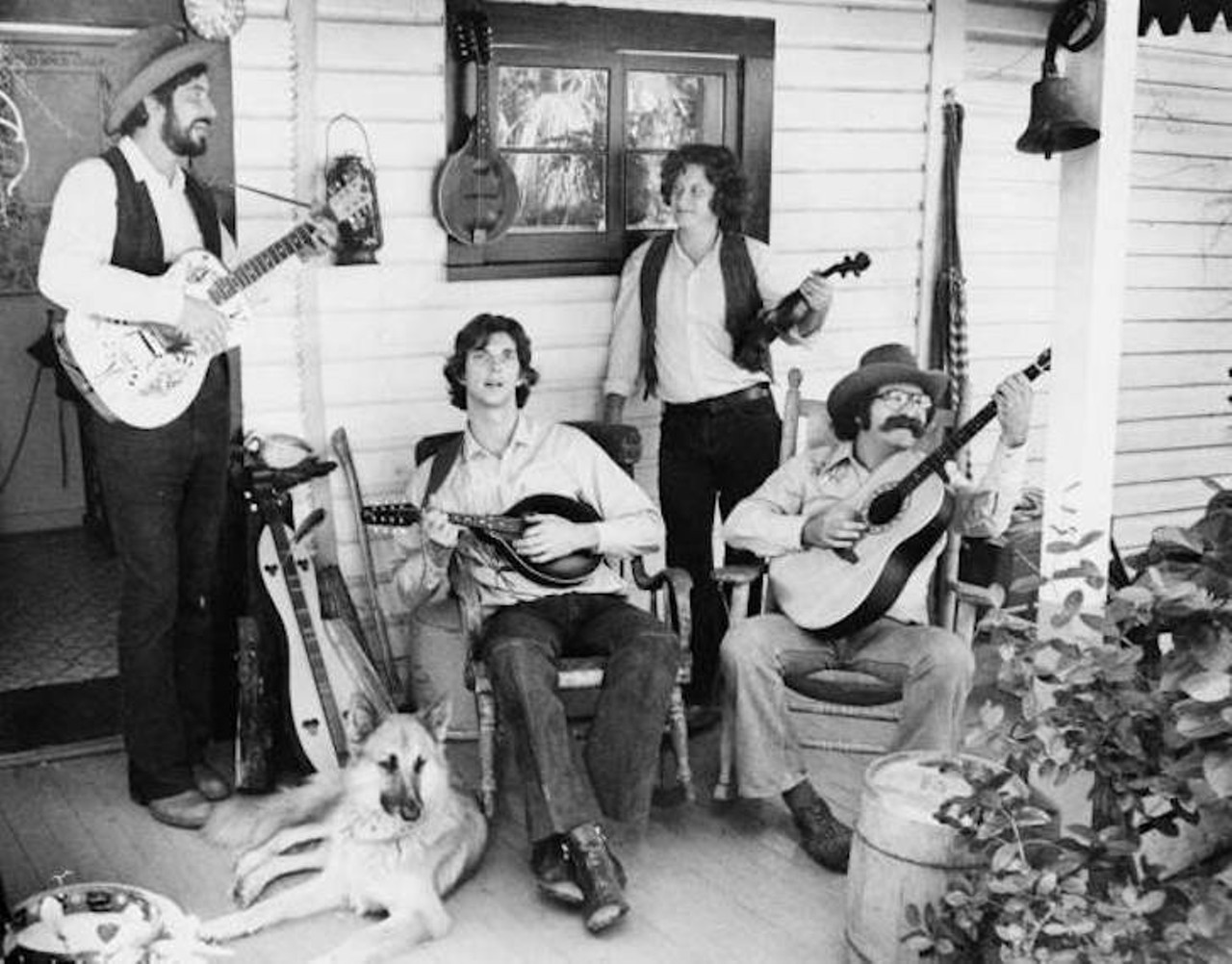 "The Back Porch Boys" of Stuart, Florida, photographed in 1979.