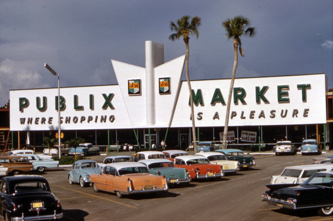 Publix Market at Venice East near Sarasota, Florida, 1968.