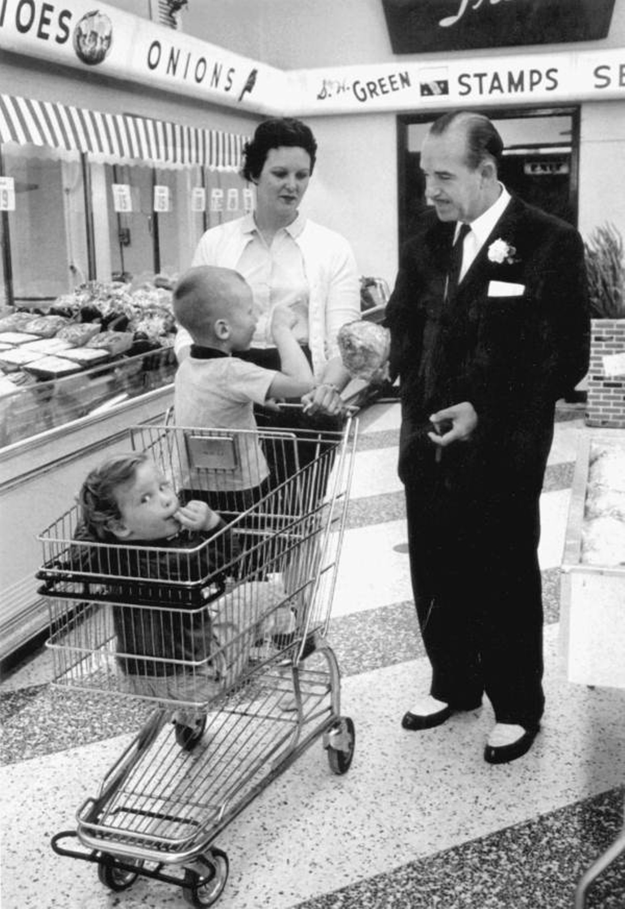 George Jenkins, founder of Publix Supermarkets, 1961.