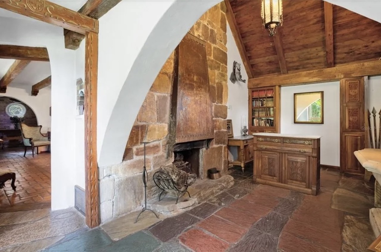 This $1.8M historic fairytale home with over 60 acres is for sale near Orlando