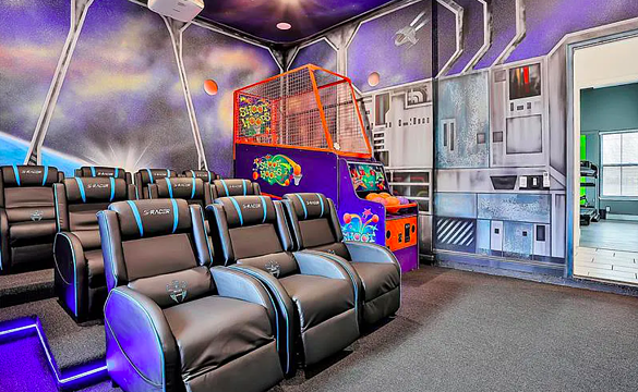 This $2.6 million Orlando megahome is an indoor playground with game rooms and slides, and it's for sale now