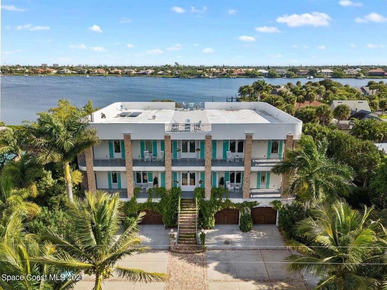 This $5 million Merritt Island home is a mishmosh of French Quarter architecture and Florida opulence