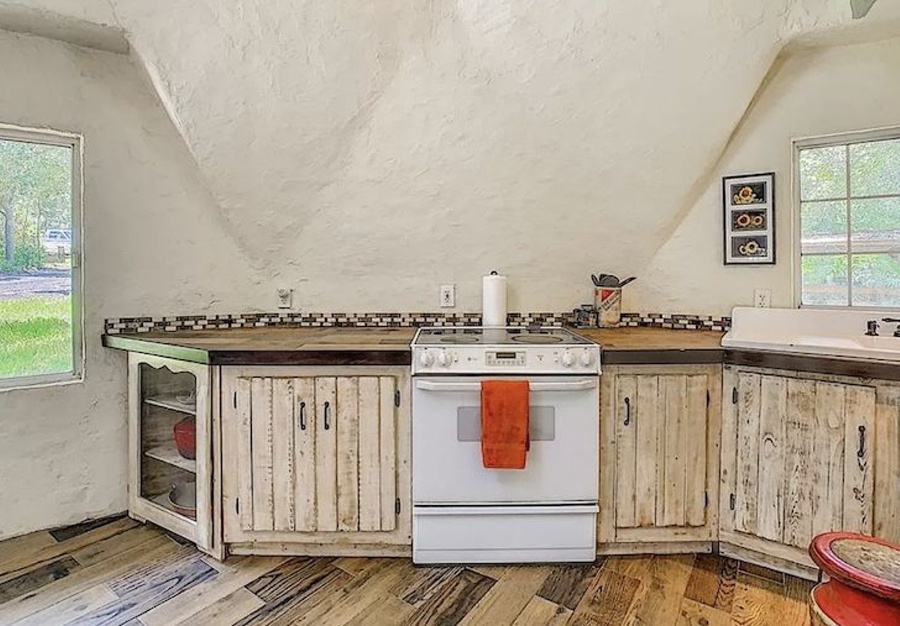 This concrete dome home in Florida comes with a mini-ranch out back for $375K
