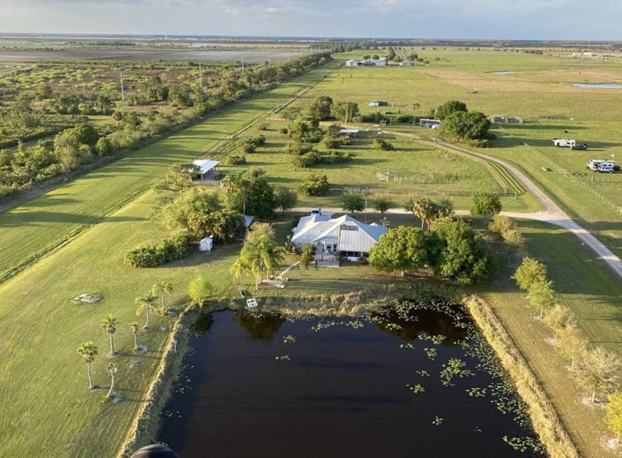 This Florida home for sale comes with its own private airport and a three-story treehouse