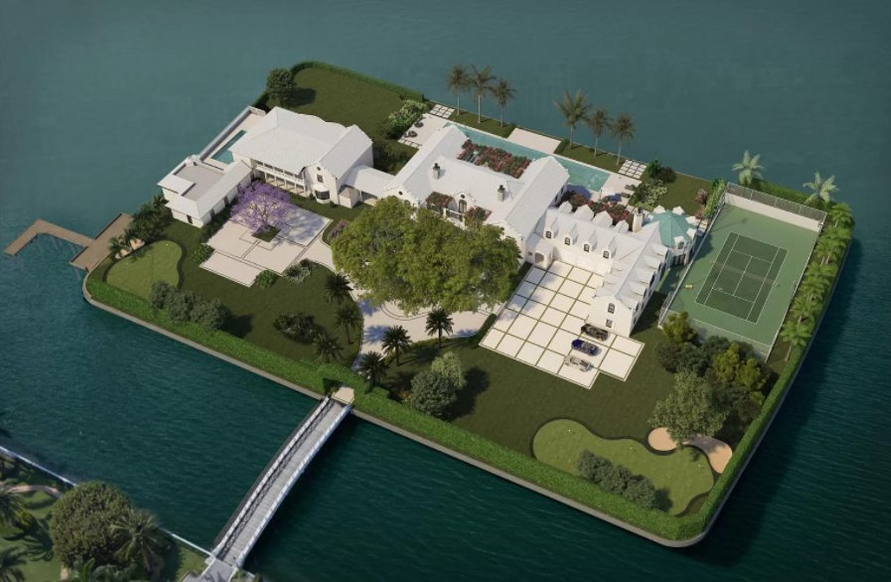 This Florida mansion on a private island is the most expensive home on Zillow